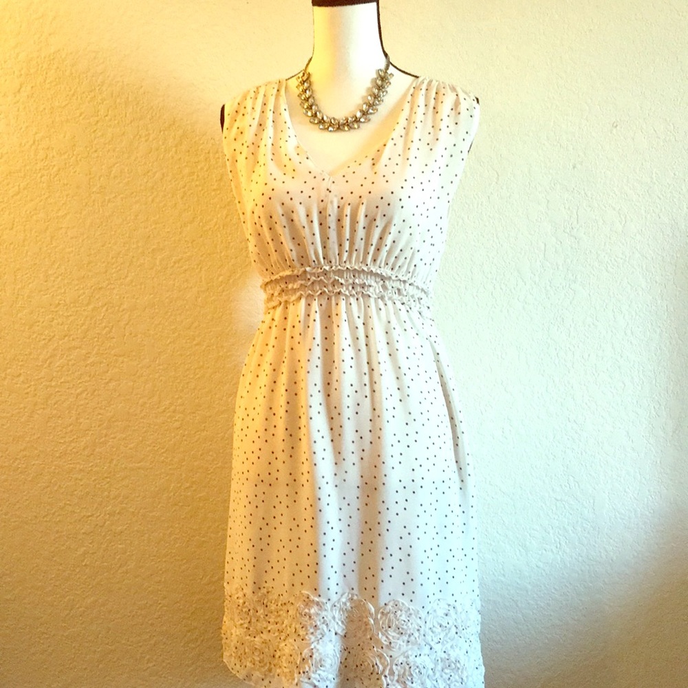 Vintage polka dot dress